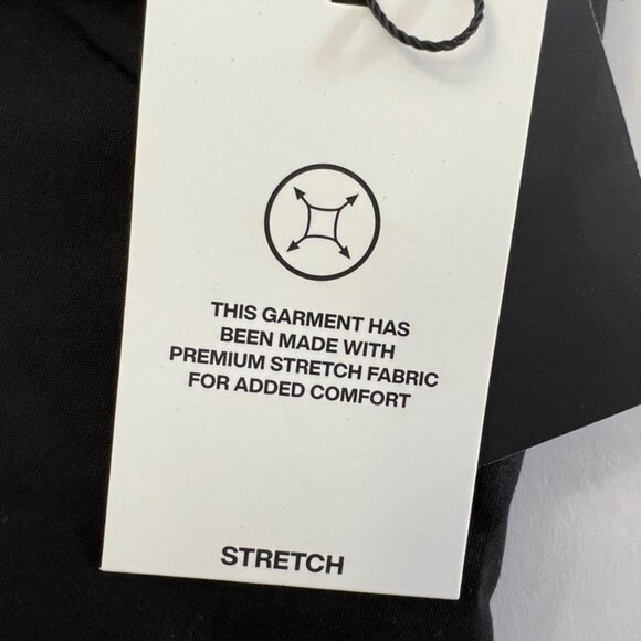 NWT DKNY Black Dress Shirt long sleeve Large - Picture 6 of 7